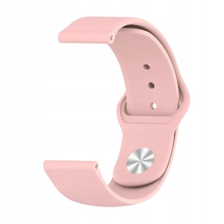 Каишка за смарт часовник Fossil FTW4025 Gen 5, гривна за всички китки, сигурно прилягане, силикон, розов