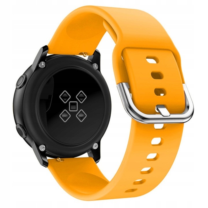 Curea pentru Smartwatch Pacific 30 PC00313, Bratara pentru toate incheieturile, prindere sigura, Silicone LoopMorcov Portocaliu