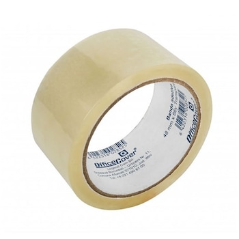 Banda adeziva Premium 48mm x 60m pentru ambalare, EcoForma, transparenta acrilica