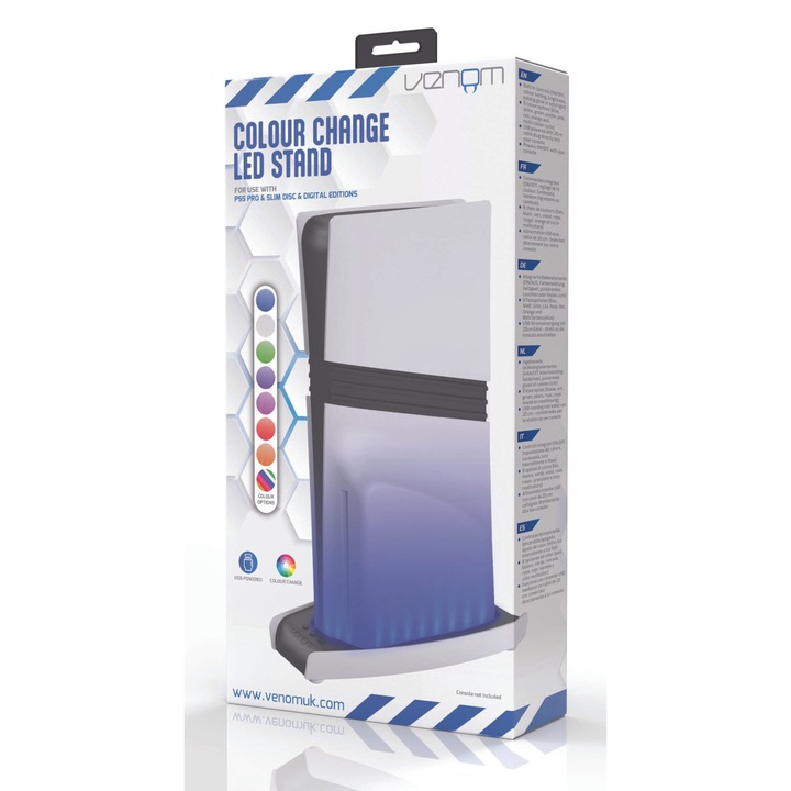 Venom VS5027 PS5 Pro/Slim RGB LED стойка