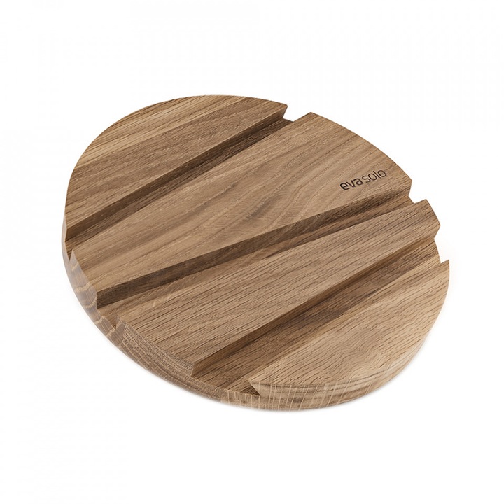 Suport pentru vase fierbinti maro din lemn 17 cm Smart Eva Solo