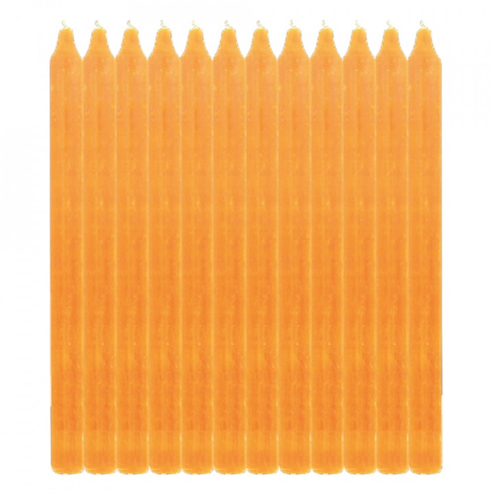 Lumanare galbena din parafina 30 cm Almere Lifestyle Home Collection