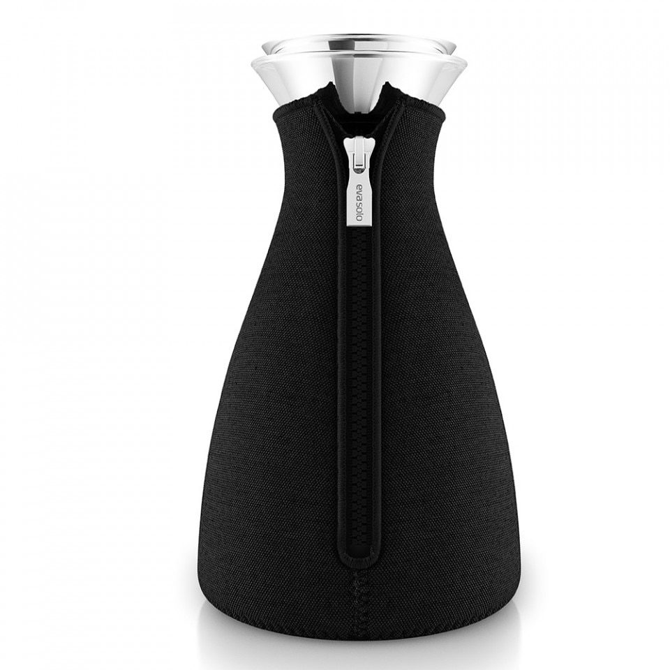 Cafetiera neagra din metal 1 L Cafesolo Eva Solo