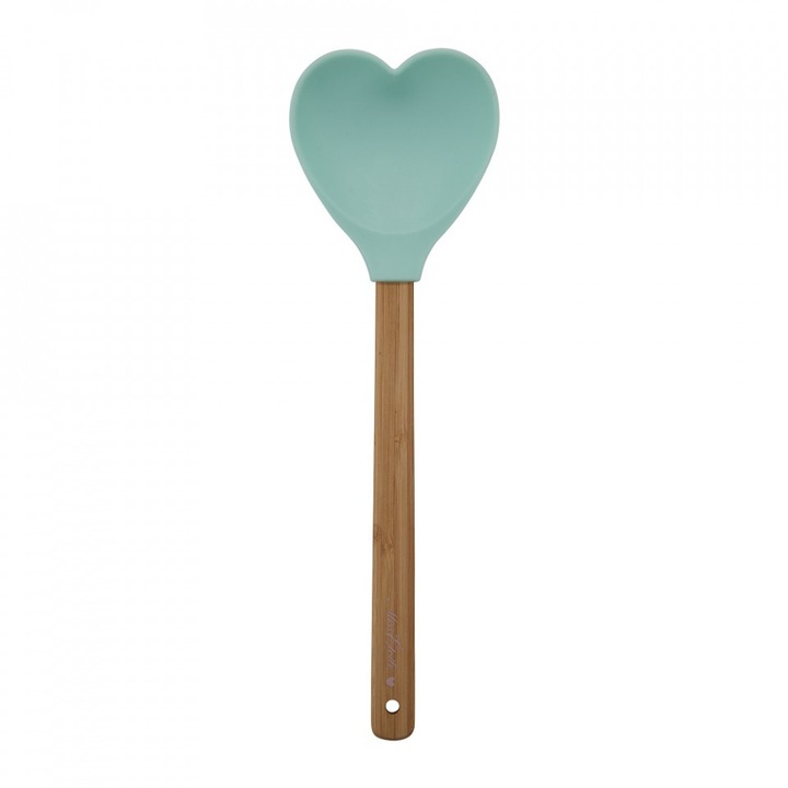 Lingura albastra din bambus Love Miss Etoile
