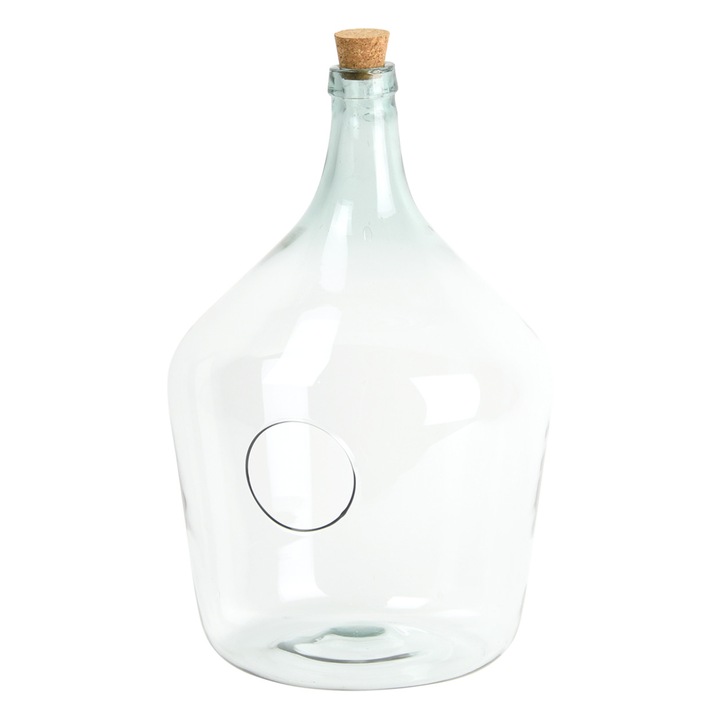 Terariu transparent din sticla Open 15 L Esschert Design