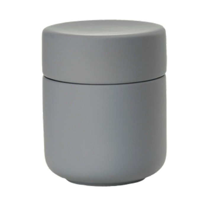 Recipient cu capac gri din ceramica 8x10 cm Ume Zone Denmark