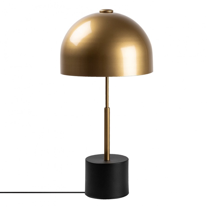 Veioza neagra/aurie din metal 53 cm Mixed The Home Collection