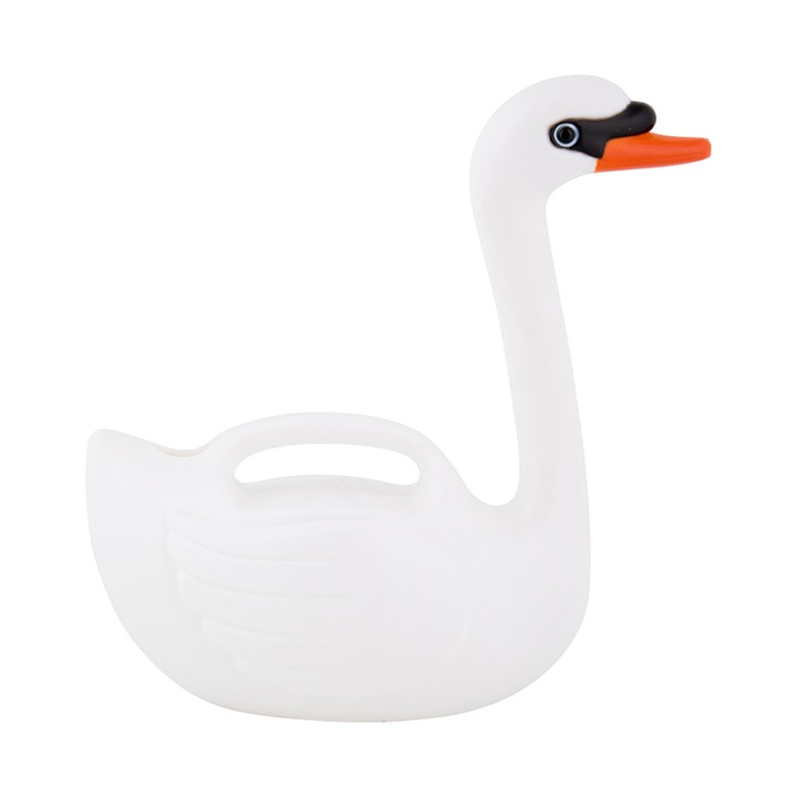 Fehér szintetikus szálas locsolókanna 29 cm Swan Esschert Design