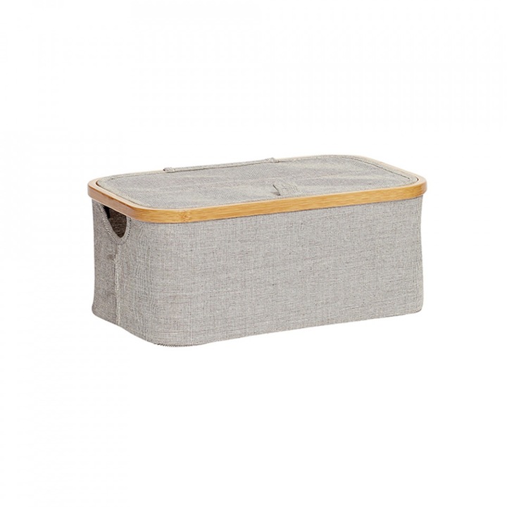 Cutie cu capac din bambus Justyne Iri Hubsch