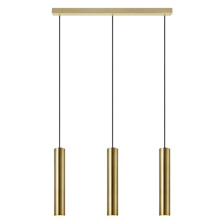 Lustra aurie din metal cu 3 becuri Ruben Markslojd