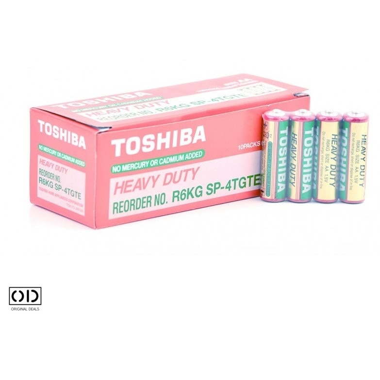 Baterii Toshiba Heavy Duty, R6 Tip AA (Groase), pentru Jucarii sau