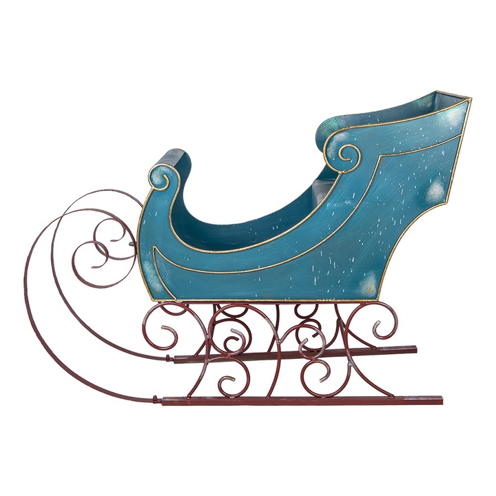 Saniuta decorativa metal multicolor 137x50x98 cm