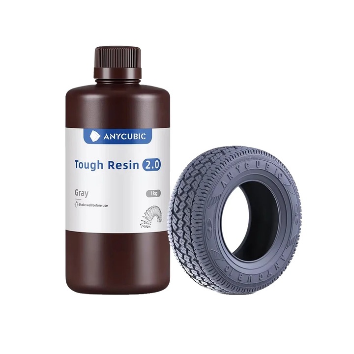 3 kg-os, ellenálló UV gyanta, rugalmasság, ellenállás, szürke