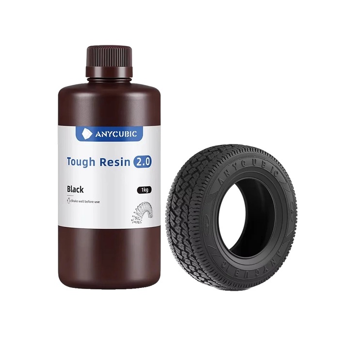 3 kg-os, ellenálló UV gyanta, rugalmasság, ellenállás, fekete