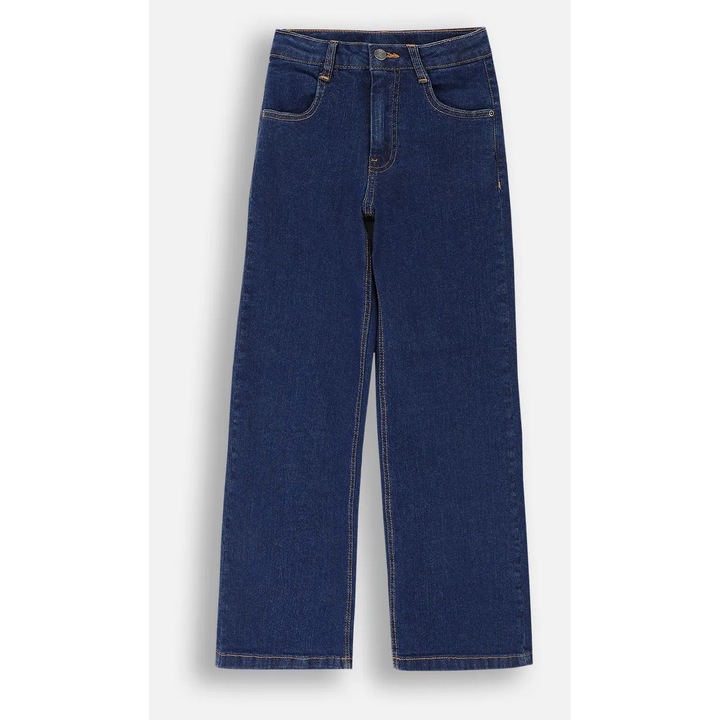 Gyermek farmernadrág, Coccodrillo, ZC4123102JCG-015, pamut, kék, 128 CM