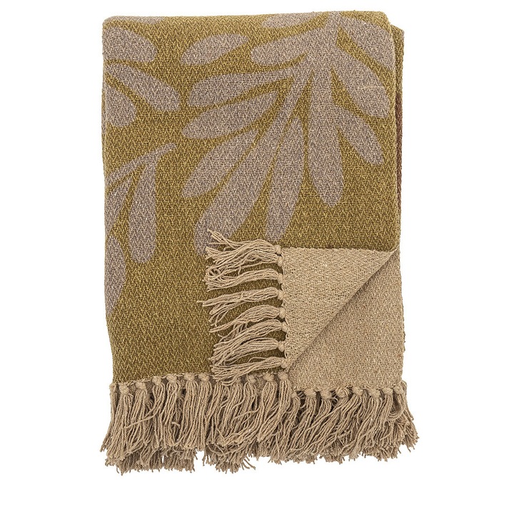 Pled maro din bumbac 130x160 cm Lark Bloomingville