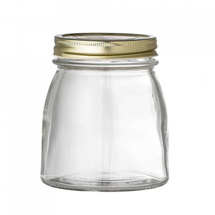 Borcan cu capac transparent din sticla 750 ml Cozy Bloomingville