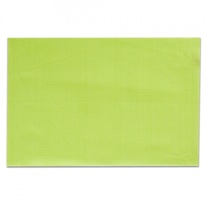 Protectie masa dreptunghiulara verde din fibre sintetice 30x45 cm Bia Zeller