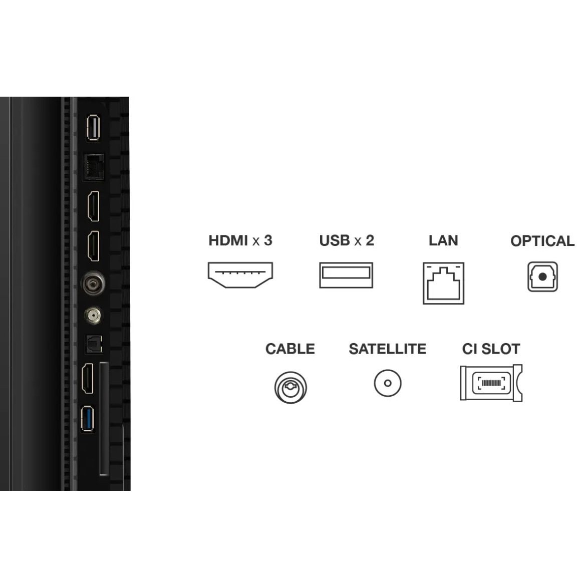 Televizor QLED Smart TCL 65P71K, 164 cm, Ultra HD 4K, Google TV, Clasa E