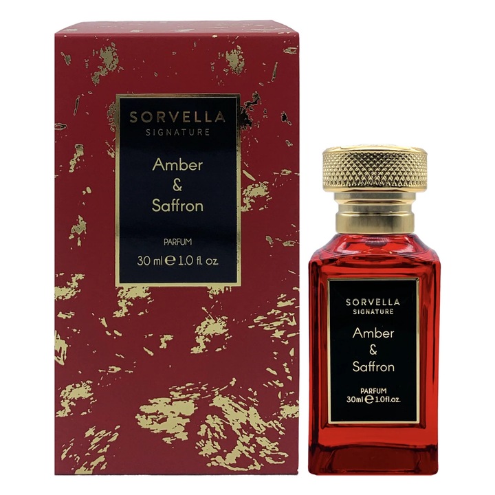 Parfum unisex SORVELLA SIGNATURE AMBER & SAFFRON, 30 ml