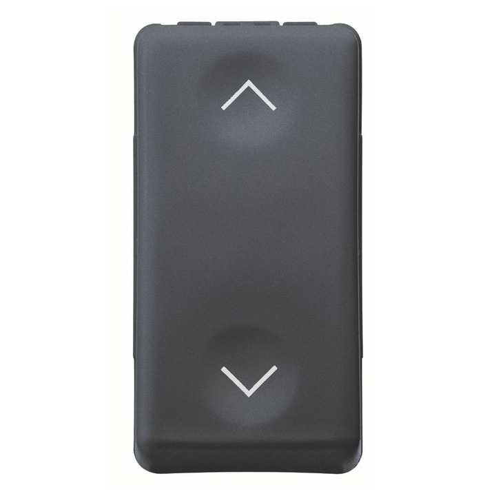 Intrerupator Gewiss, negru, 10A, montare aparenta