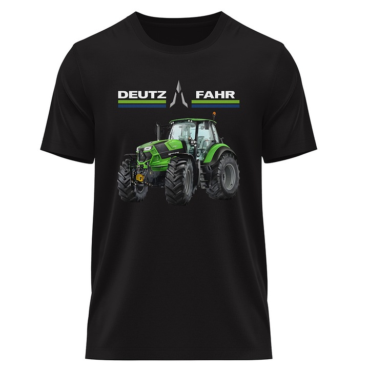 Deutz-Fahr 100.74 gyerek póló, rövid ujjú, fekete