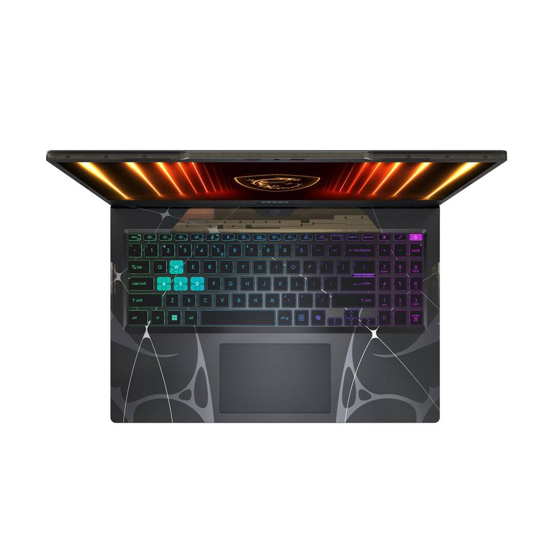 Laptop MSI Cyborg 15 B2RWFKG-038XPL Intel Core 7 240H 39.6Cm 15.6Inch Full HD 16 GB DDR5-SDRAM 512 GB SSD NVIDIA GeForce RTX 5060 Wi-Fi 6E (802.11ax) NoOS Negru