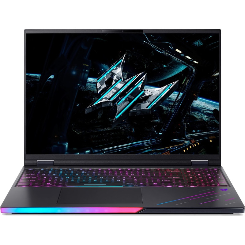 Laptop Acer Gaming 16'' Predator Helios 16 AI PH16-73, WQXGA OLED 240Hz, Intel Core Ultra 9 275HX, 32GB, 2TB SSD, GeForce RTX 5070 Ti, Negru