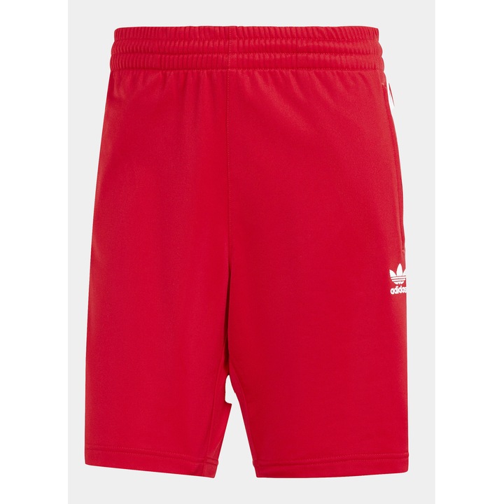 Pantaloni scurti uni cu logo discret