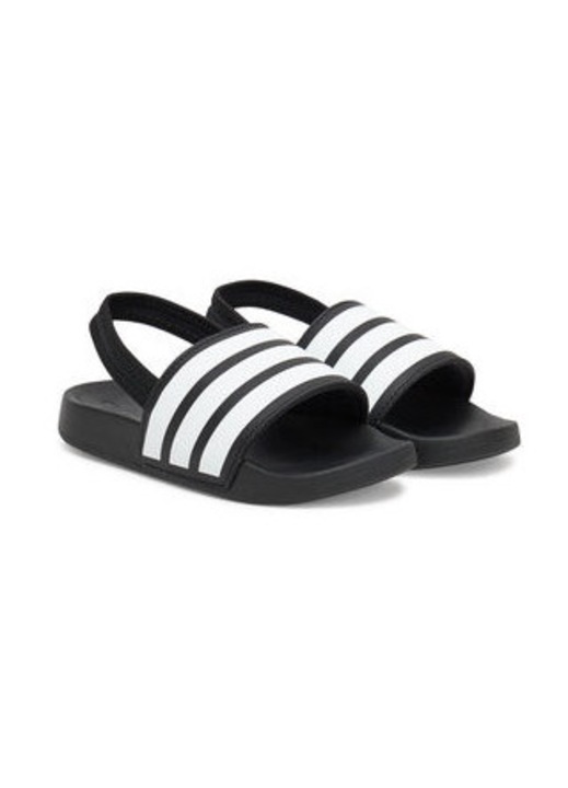 Sandale cu logo si bareta elastica