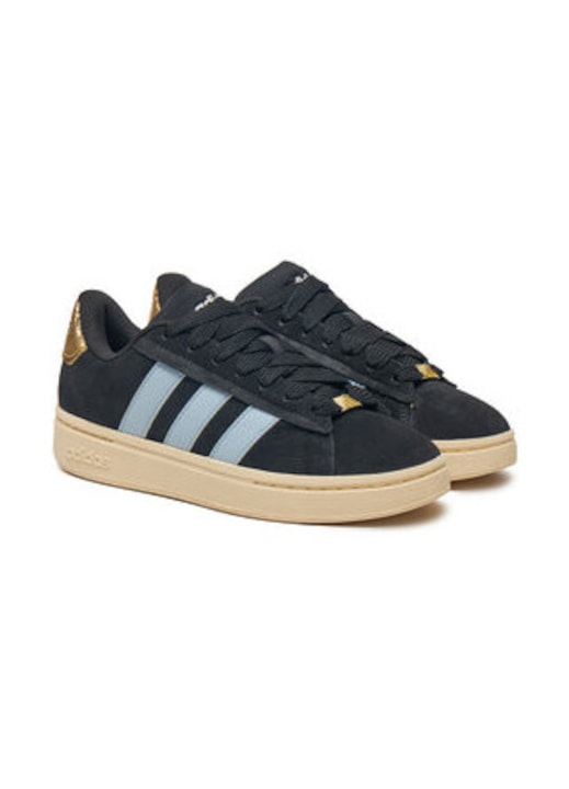 Tenisi Adidas din piele intoarsa Grand Court Alpha