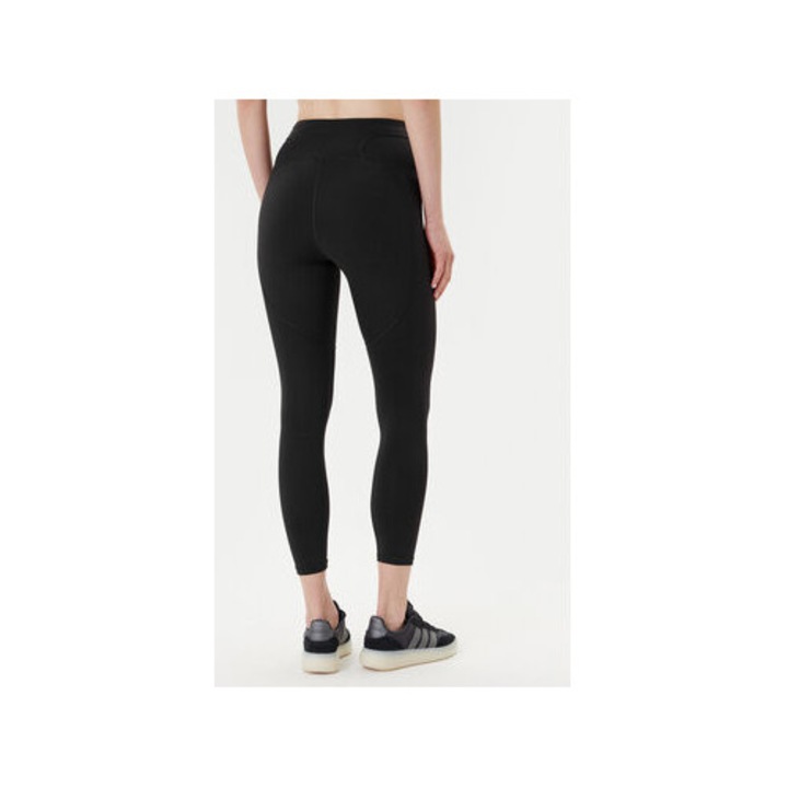 Crop leggings logóval és magas derékkal