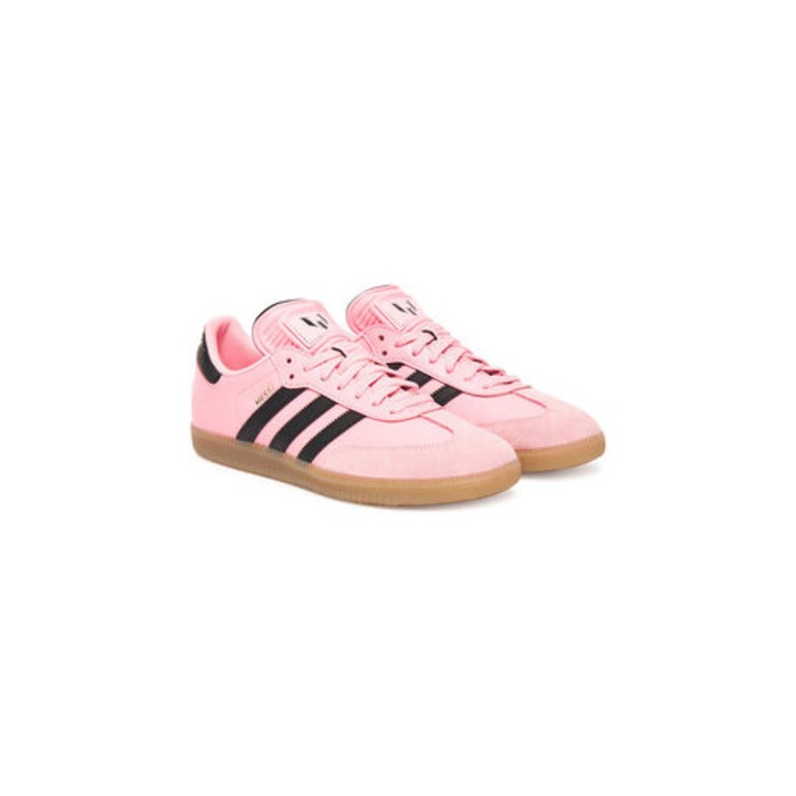 Pantofi sport pentru fotbal de sala din piele cu logo
