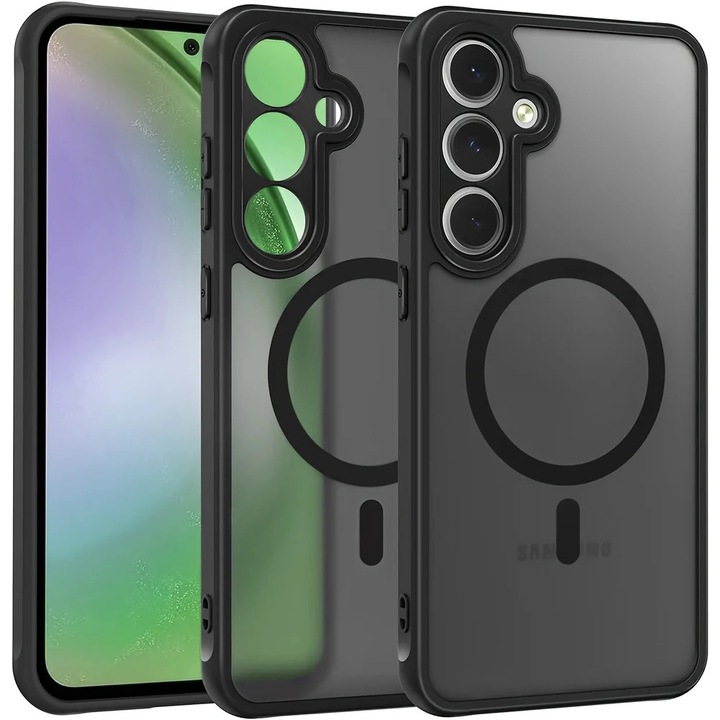 Husa pentru Samsung Galaxy S23 full matte mag cover black