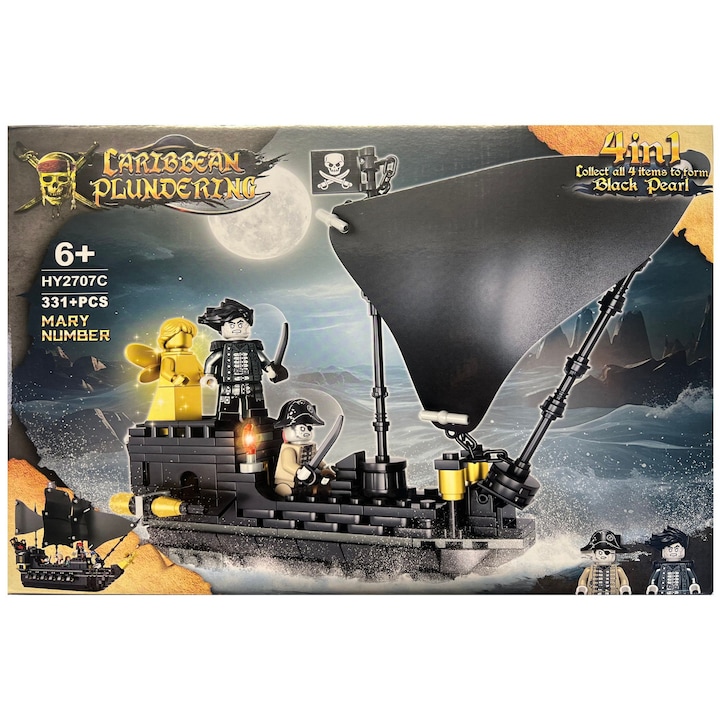 A Karib-tenger kalózai 1/4 építőkészlet, Mary, 331 darabos