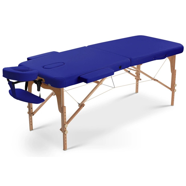 Masa de masaj pliabila Fabulo UNO Set Culoare: albastru