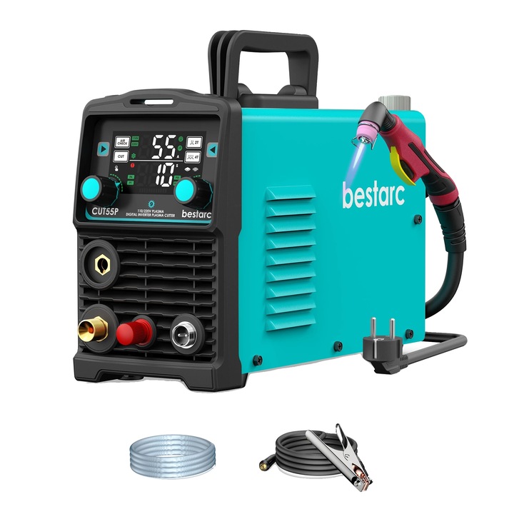 Cutter plasma, 220V, display digital, 15-35A, 16mm, design compact