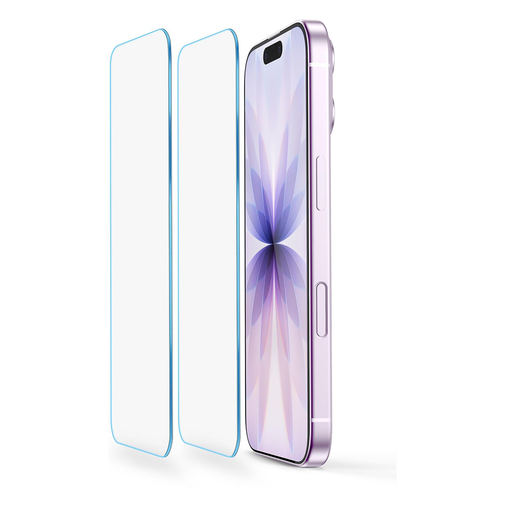 Set 2 Folii Protectie pentru iPhone 17, Sticla Temperata 9H+, Claritate Super HD, Tratament Oleofob si Anti-Amprente