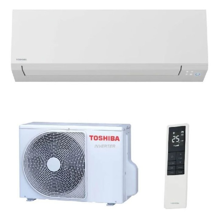 Aparat aer conditionat Toshiba Edge White RAS-B22G3KVSG-E-RAS-22J2AVSG-E1, Inverter 21000 BTU