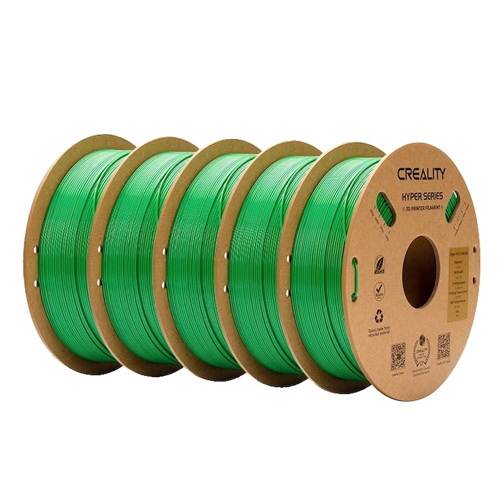 3D Filament, Zöld, 1,75 mm, 5 kg