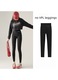 Colanti de fitness cu talie inalta, elastici, respirabili, moi si confortabili, Negru