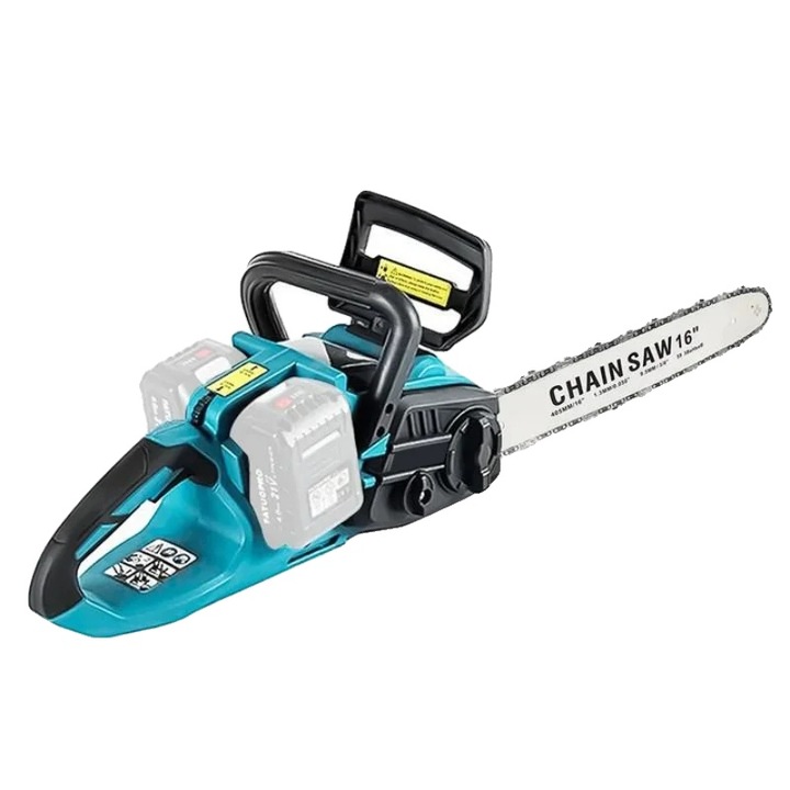 Elektromos láncfűrész, ergonomikus kialakítás, szénkefe nélküli motor, 16 hüvelyk, akkumulátor nélkül, EU
