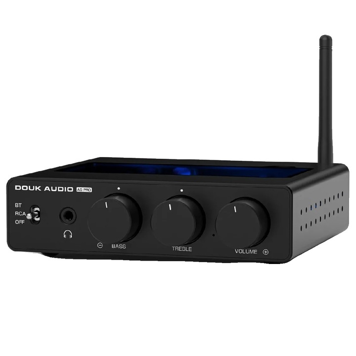 Amplificator audio digital, 300W x 2, Bluetooth, 20Hz-20kHz, 130mm x 112mm x 33mm