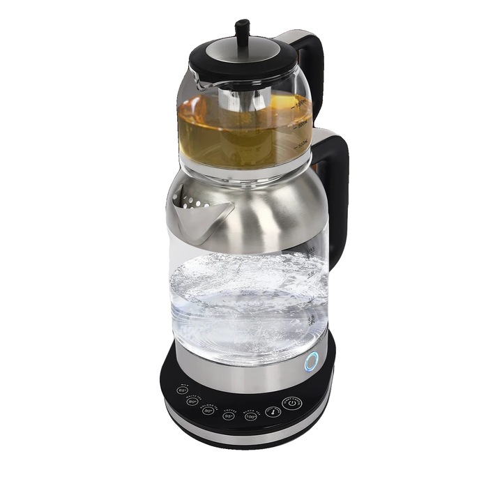 Elektromos vízforraló, 5L, 1800W, forrásvédelemmel, modern dizájn, többszínű