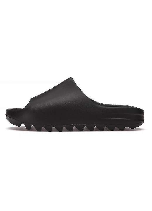 Uniszex flip-flopok, szintetikus, ergonomikus kialakítás, vízálló, csúszásgátló, fekete