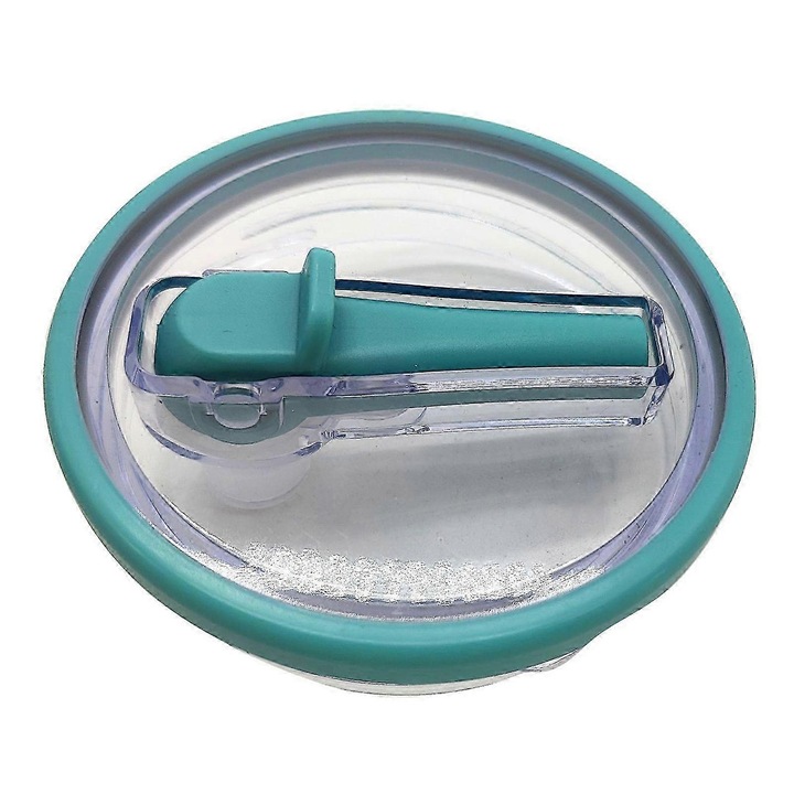 Резервна капачка за термоси, 10x10x2.6см, устойчива на течове, езерно зелено, комплект от 2 броя