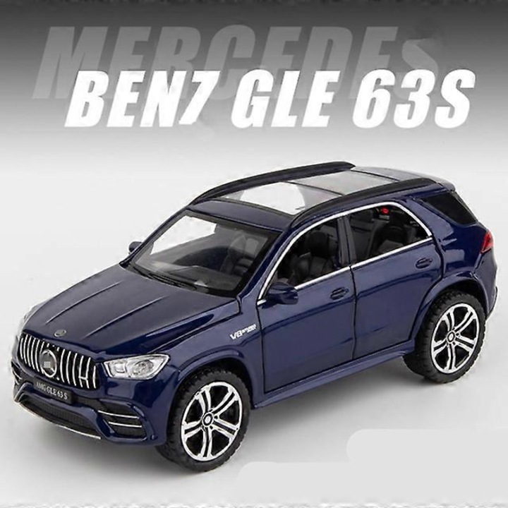 Модел на кола, 1:32, модел S Gle 63s Coupe, син, комплект 1 част