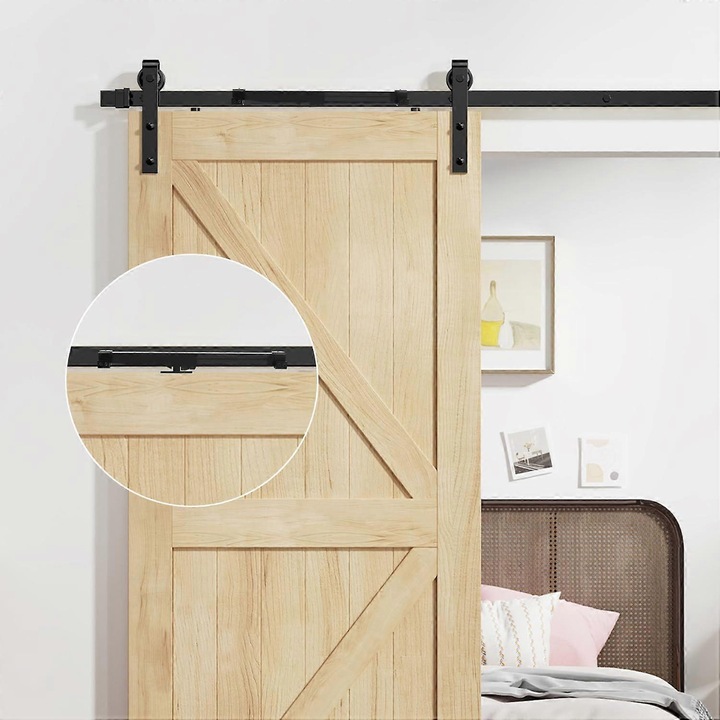 Sistem de usi cu inchidere moale, set de 2 bucati, accesorii pentru usi, design fara gauri, mecanism silentios