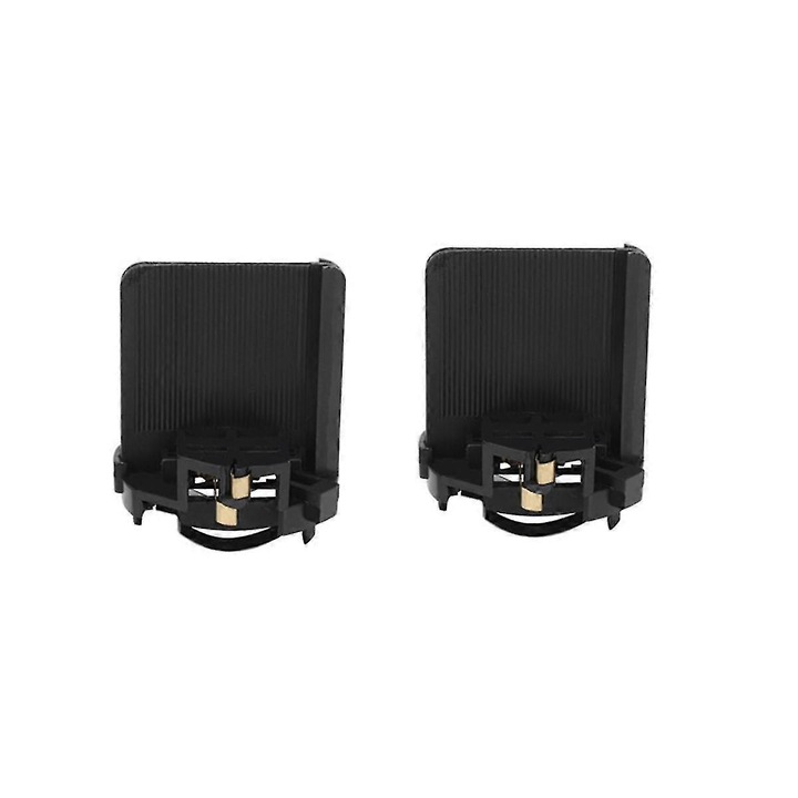 2 darabos halogén foglalat készlet, Golf 6 MK6, Golf 7 MK7 modellekhez, fekete, PPS