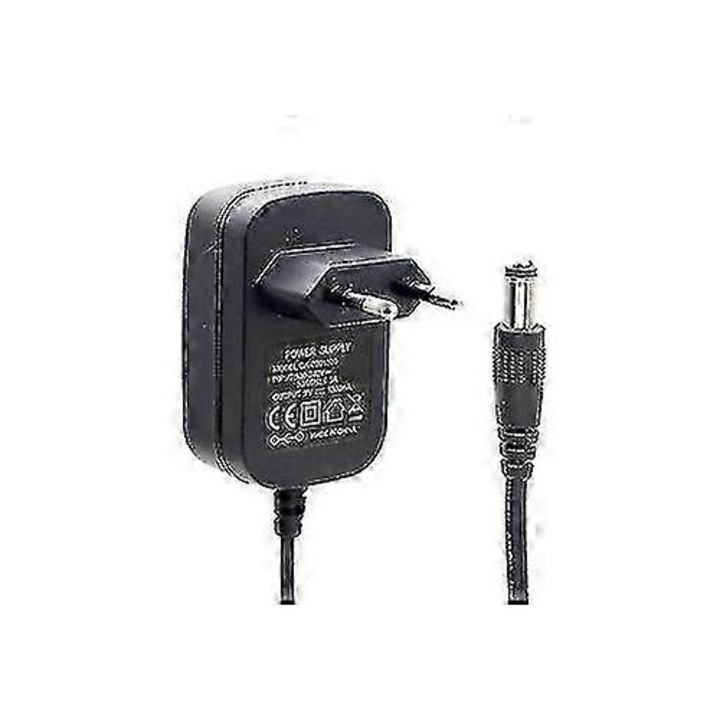 TOP CHARGEUR Alimentatore Caricabatterie 9V Per Cyclette Kettler Axos Cycle R - Adattatore AC/DC Con Certificazione CE - 5